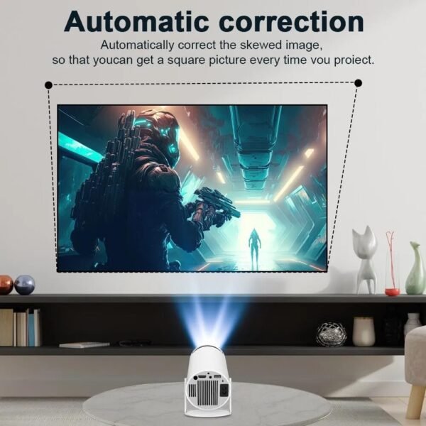 "4K HD WiFi Projector | بروجكتور واي فاي بدقة 4K HD"