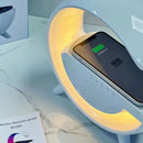 Multifunctional Bluetooth Speaker-Colorful Atmosphere Light Wireless Charging All-in-one Machine
